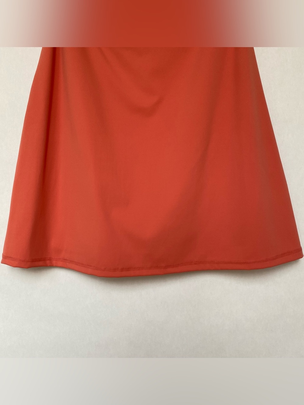 Posie Active Salmon Pink Tennis Dress Built-In Shorts Travel Resort Pickleball L - Picture 4 of 15